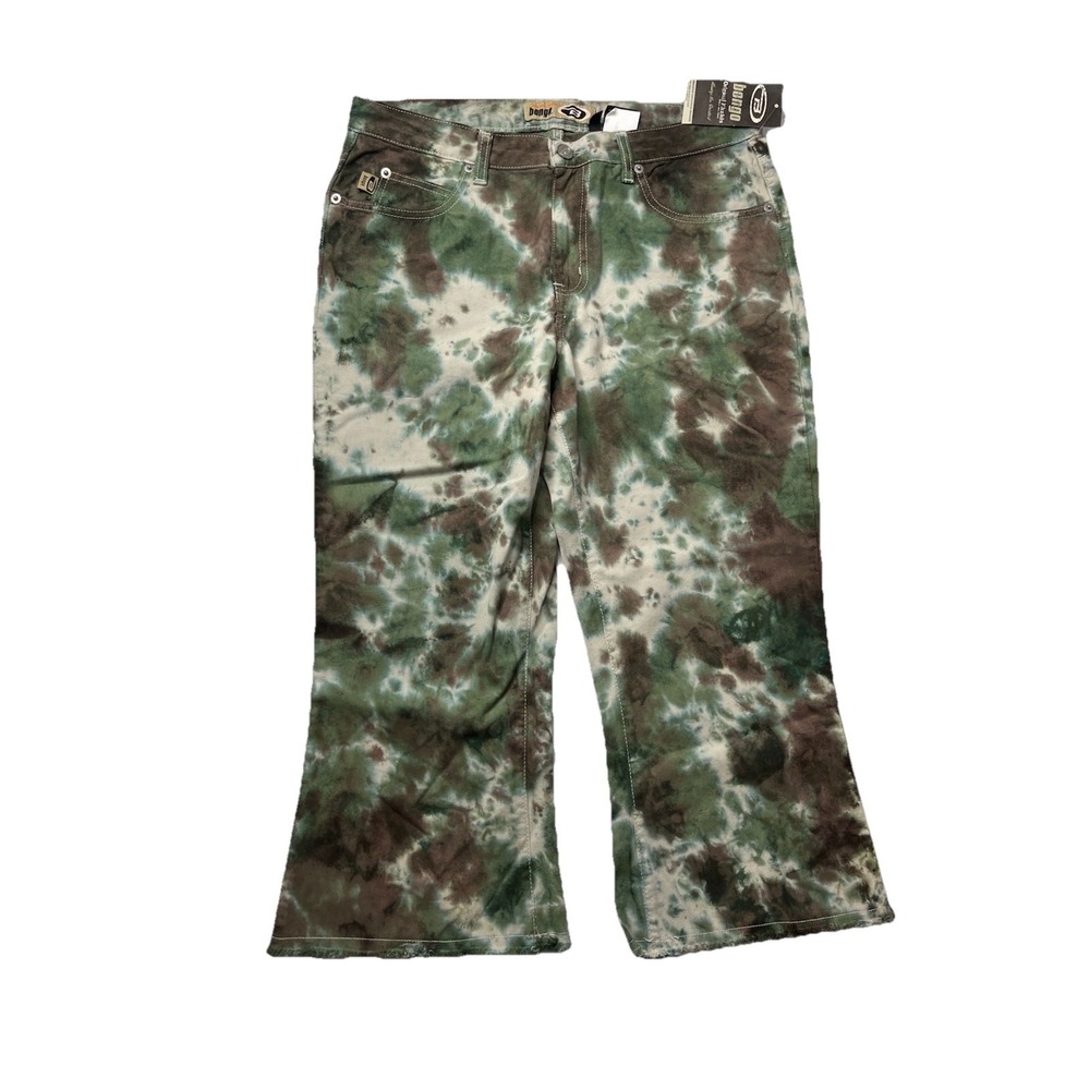 Vtg Bongo Y2K Camo Pants Size 11 NWT